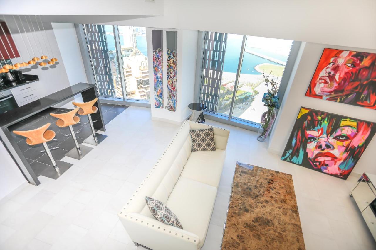 Penthouse In Dubai Marina , Cayan Tower , Sea View Apartment Exterior photo